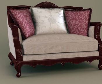 European Style Single Sofa-ID:248668565