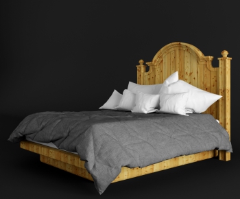 European Style Double Bed-ID:191222113
