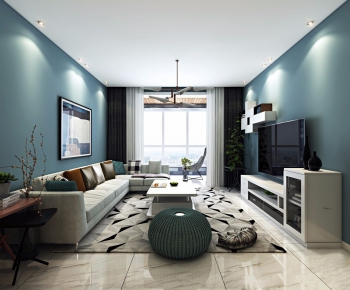 Modern A Living Room-ID:843002633