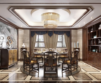 Chinese Style Dining Room-ID:358703266