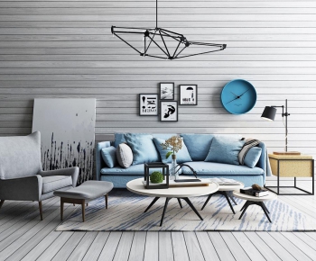 Modern Nordic Style Sofa Combination-ID:532224155