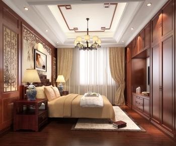 Chinese Style Bedroom-ID:876250715
