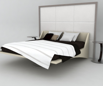 Modern Double Bed-ID:697731135
