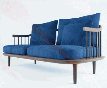 Modern A Sofa For Two-ID:429383792