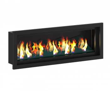 Modern Industrial Style Fireplace-ID:198692714