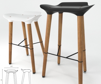 Nordic Style Bar Chair-ID:153607424