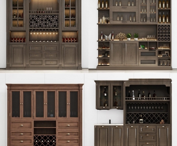 European Style Wine Cabinet-ID:186149317