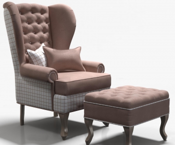 European Style Single Sofa-ID:341154422