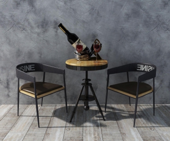 Industrial Style Simple Style Leisure Table And Chair-ID:132159468