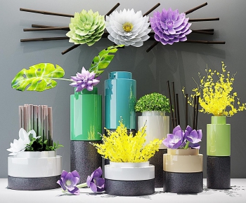 Modern New Chinese Style Flowers-ID:725107873