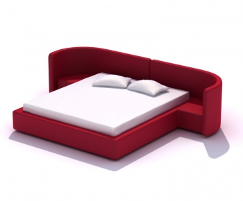 Modern Double Bed-ID:302169259