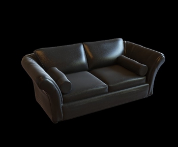Simple European Style A Sofa For Two-ID:818965294