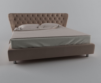 Modern Double Bed-ID:512985224