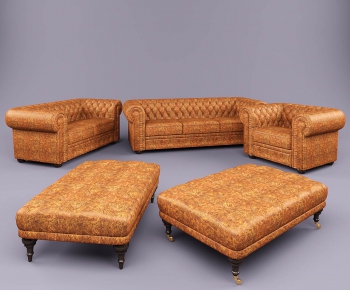 Simple European Style Sofa Combination-ID:958712861