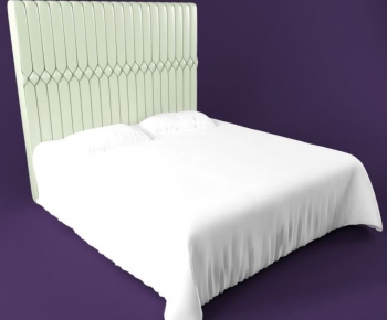 Modern Double Bed-ID:691953481