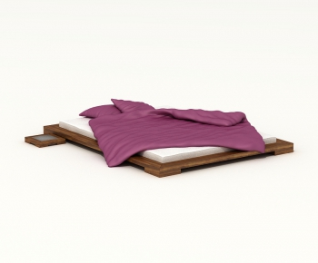 Modern Double Bed-ID:585048527