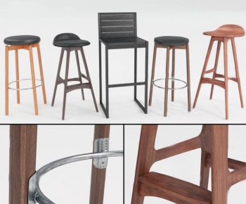Nordic Style Bar Chair-ID:895443848