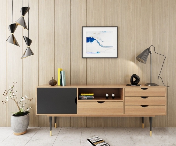 Modern Nordic Style TV Cabinet-ID:935954744