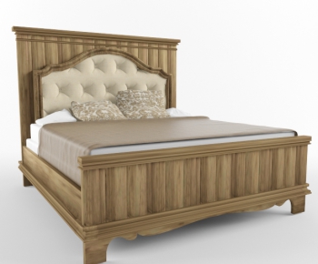 American Style Double Bed-ID:285996116