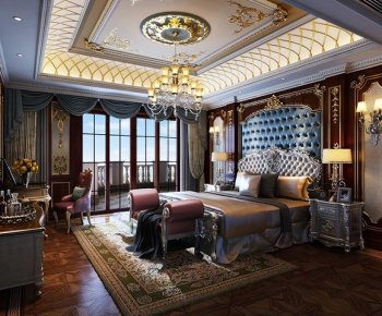 European Style French Style Bedroom-ID:930917619