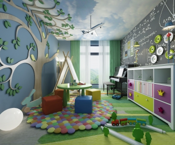 Modern Children's Playroom-ID:306822233