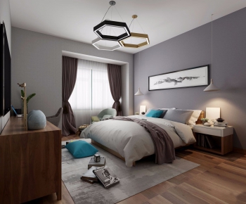 Modern Nordic Style Bedroom-ID:583736246