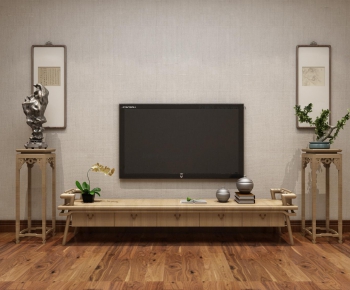 New Chinese Style TV Cabinet-ID:164348589