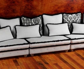 Modern Three-seat Sofa-ID:469781859