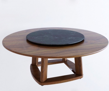 半木现代新中式餐桌椅-ID:130434556
