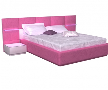 Modern Double Bed-ID:611279665