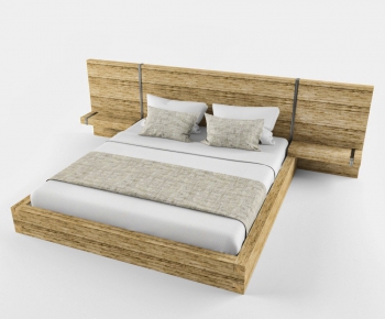 Modern Double Bed-ID:982824685
