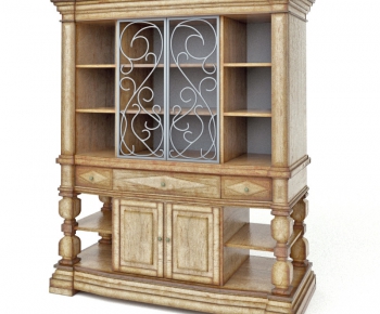 American Style Country Style Wine Cabinet-ID:137699975