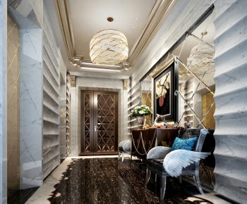New Classical Style Hallway-ID:439811165