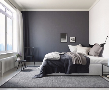 Nordic Style Bedroom-ID:648196884