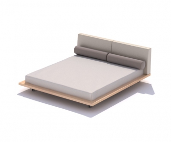 Modern Double Bed-ID:144625674