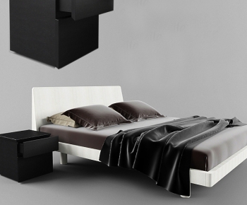 Modern Double Bed-ID:173166862