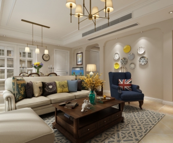 American Style A Living Room-ID:656249945