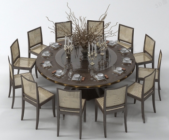 Modern Dining Table And Chairs-ID:504608996
