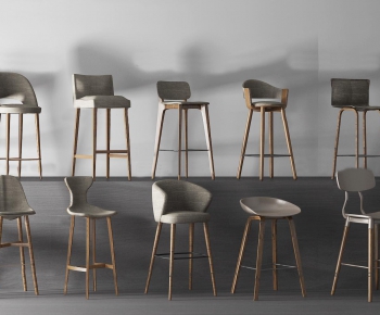 Nordic Style Bar Chair-ID:345609764