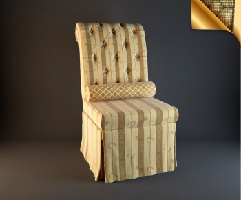 Simple European Style Single Chair-ID:257826615