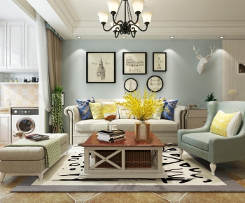 American Style A Living Room-ID:316651318