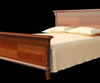 European Style Double Bed-ID:673957216