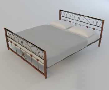 Modern Double Bed-ID:293235468