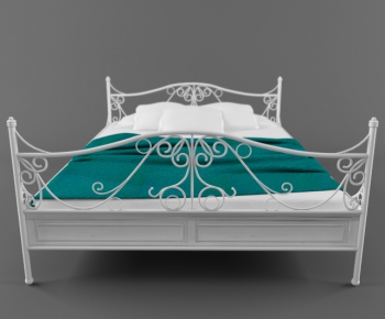 European Style Double Bed-ID:415335523