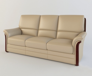 European Style Three-seat Sofa-ID:842089679