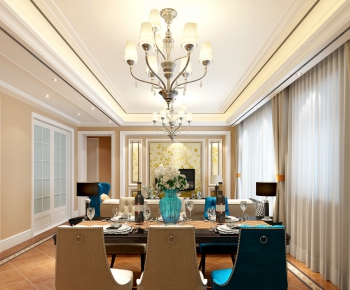 American Style Dining Room-ID:160592774