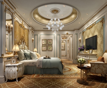 French Style Bedroom-ID:716406355