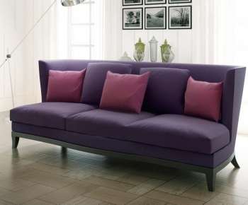 Modern Simple Style Three-seat Sofa-ID:558749896