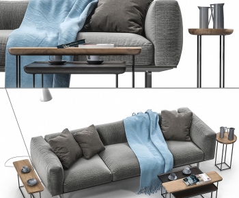 Modern Three-seat Sofa-ID:848026466