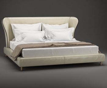 Modern Double Bed-ID:423888545